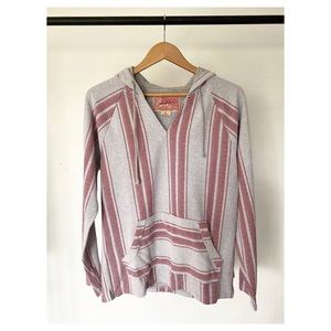 Brooklyn Cloth long sleeve Baja hoodie grey